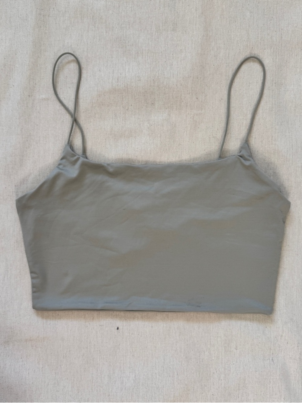 Grey Crop Cami
